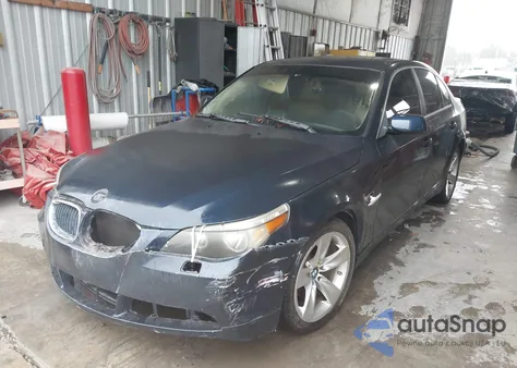 2004 BMW 530I z USA, uszkodzony, nr VIN WBANA73584B804086